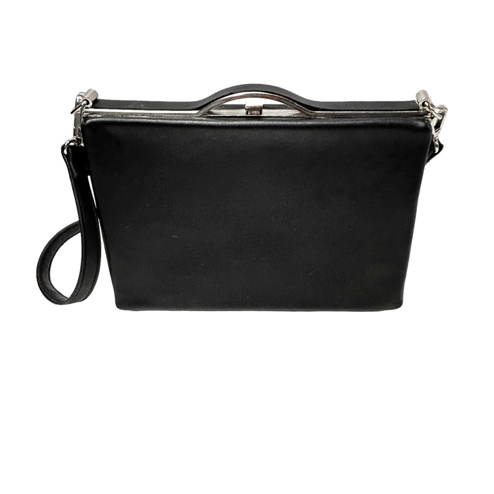 Catherine Malandrino Black Crossbody Box Bag - Picture 5 of 8